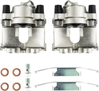 Torchbeam Front Brake Calipers Set for BMW 1994-1995 2001-2005 325i, BMW 2001-2006 325Ci, BMW 2001-2005 325xi, BMW 1996-2000 328i, Front Left and Front Right Calipers Replace # 191618+191619