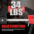 XINQIAO Bar Clamps for Woodworking 4 Inch (4) Wood Clamps Set, One-Handed Spreader with 34lbs for Stable and Reliable Fixing Solutions