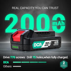 20V Cordless Hammer Drill Set, 354 In-lbs Torque, 1/2" Keyless Chuck, 22500 IPM, 2 Variable Speeds, 18+1+1 Position, Power Impact drill with 14 Drill/Driver Bits for Brick, Metal, Wood ADJZ2035i13