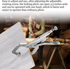 12 Pcs C Clamps Locking 6 Inch Heavy Duty Welding Pliers with Swivel Pads Adjustable Vise Grip Clamp for Shop Woodworking Cabinetry Repair Home Farm and Auto Workshop