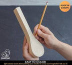 BeaverCraft Spoon Carving Blank BB1 Unfinished Wood for Whittling Tools, Spoon Carving Kit - Wood Carving Blocks Basswood for Crafts