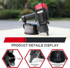3PLUS HCN55SP Pneumatic Coil Pallet Nailer Professional Air Nail Gun Accepts 15 Degree 1-Inch to 2-1/4-Inch Wire Collated Nails