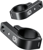 BRCOVAN Light Bar Mounts 2PCS, Aluminum Alloy Off-Road LED Light Mounting Bracket, Fit for Round Rails 0.75" / 0.875'' / 1" / 1.125'' /1.26" / 1.375'' in Diameter, for Motorcycle ATV UTV Boat Truck