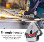 GUTIMORE 55LB Welding Magnet 3pcs,Magnetic Arrow Holder and Clamps, 45 90 135 Degree Angle Holding Magnet, Holding Power Welding Accessories