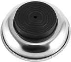 FUNSUEI 10 Packs 3 Inches Magnetic Tray, Stainless Steel Magnetic Bowl, Round Magnetic Parts Tray for Pins, Screws, Bolts, Nuts, Small Parts
