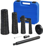Orion Motor Tech 52-in-1 Custom Bushing Driver Tool Set and Transmission Wheel Axle Bearing Race Seal Installer Remover, Bush Removal Puller Bearing Press Tool Kit