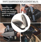 24 PCS 1/2" x 12" Replacement Sanding Belts, 240 Medium Grit Sharpening Belt for Official Work Sharp Knife & Tool Sharpener (WSKTS & WSKTS-KT/Mk.1 & Mk.2)