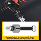 Right Angle Drill Attachment, 90 Degree Drill Chuck, Durable Right Angle Adapter for Tight Spaces