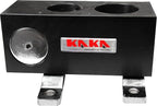 KAKA INDUSTRIAL Pipe and Tube Notcher Manual for 1-1/2 in, 2 in Inside Diameter, Heavy Duty High Precision Light Weight RA-3