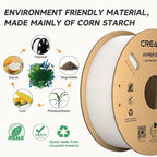 Creality Hyper PLA Filament 1.75mm White 2KG, 30-600mm/s High Speed PLA 3D Printer Filament, 2 Pack 1kg Spool(2.2lbs) PLA, Dimensional Accuracy +/-0.02mm, Fit Most FDM 3D Printer