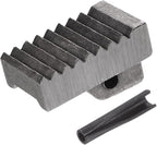 HARFINGTON Pipe Wrench Heel Jaw with Pin Assembly 18" Wrench Replacement High Carbon Steel
