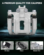 SCITOO 19B2911 Rear Left Disc Brake Caliper Assembly w/Bracket For Honda For CR-V 2005-2006