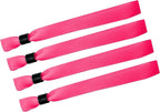 100 Pack Wrist Bands|Pink Wristbands for Events|Wristbands for Concerts Festival Admission Party|13.78” x 0.59”