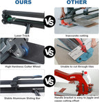 Manual Porcelain-Ceramic Tile Cutter YSJWAER - Tile Cutting Machine Suitable for Cutting Tiles Up to 48 Inch