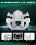 SCITOO Rear Right Brake Caliper With Bracket 19-B2781A Compatible For Nissan Altima 2002-2006 2013-2018 For Nissan Maxima 2003-2007