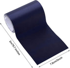 WILLBOND 3x79 Inch Nylon Repair Patches Nylon Patches for Jackets Self Adhesive Repair Tape Waterproof Kit Fabric Clothing Kit for Down Jacket, Tent, Umbrella, Clothes, Bags(Dark Blue)