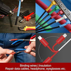 Chanzon UL Listed 850 Pcs Heat Shrink Tubing Kit - 12 Sizes 5 Colors Multi-Color Heat Shrink Wrap Tubing with Length 1.77" (inch), Polyolefin Sleeving Heat-Shrink Tube 2 to 1 2:1