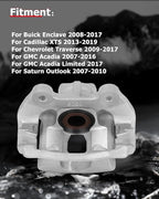 cciyu Rear Right Brake Caliper Assembly w/Bracket 18B5058 For Buick For Enclave,For Cadillac For XTS,For Chevy For Traverse,For GMC For Acadia/For Acadia Limited,For Saturn For Outlook