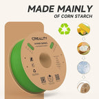 Official Creality Hyper PLA Filament 1.75mm, High Speed PLA 30-600mm/s 3D Printer Filament, Dimensional Accuracy +/-0.02mm, Fit Most FDM 3D Printers，1KG(2.2lbs) Spool Green