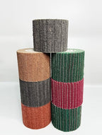 7 Pack Non Woven Wire Abrasive Drawing Polishing Wheel with Sandpaper for The Surface Treatment of Metal Products Grit : 120sp/240/240sp/320 /320sp/400/600