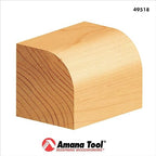 Amana Tool - 49518 Carbide Tipped Corner Round 1/2 Radius x 1-1/2 Dia x 3/4 x 1/2" Sha