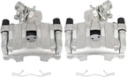 SCITOO 19B2954A 19B2955A Rear Left & Right Disc Brake Calipers Assembly w/Bracket For Mazda For 3,For Volvo For C30/For C70/For S40/For V50