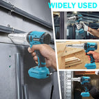 Cordless Rivet Gun Tool Compatible with Makita 18V Battery(No Battery), Electric Automatic Pop Rivet Gun, Brushless Blind Riveter Kit for 3/32", 1/8", 5/32", 3/16"