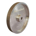 BUCKTOOL 180 Grit 8 Inch CBN Grinding Wheel, 1" Wide, 5/8" Arbor Cubic Boron Nitride Sharpening Wheel for Sharpening Wood-Turning Tools, Chisels, Hardcore and More