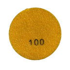 Sandbaggy 3" Metal Bond Diamond Polishing Pad - 100 Grit (8mm Thick) (4, 3-inch)
