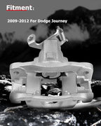 cciyu Rear Left Brake Caliper Assembly w/Bracket 18B5177 2009 2010 2011 2012 For Dodge For Journey