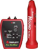 Triplett 3388 Fox & Hound HotWire Live Wire Tone and Probe Wire Tracing Kit with Adjustable Sensitivity - Traces Wires from 0 ~ 250 VAC and up to 1000 ft,Black