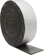 DOBTIM Foam Foil Pipe Insulation Wrap 3 in x 32 ft,Reflective Foil Insulation Tape Self Adhesive with High Resilience for Pipe Insulation Wrap