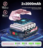 Tietoc Pink Mini Chainsaw 6 Inch Cordless, Portable Electric Chain Saw Small Handheld Battery Powered Super Saws, Tools for Household & Garden, Valentine's Day Gifts for Her Him Women Mom Mothers 2025