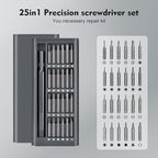 Christmas Stocking Stuffers for Men: 25-in-1 Mini Precision Screwdriver Set Small Bit Tool Set Gifts for Men Adults,Magnetic Torque Repair Tool Kit for Electronics Macbook Watch Eyeglass Ring Doorbell