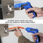 Cordless Electric Screwdriver, 3.6V Rechargeable Power Screwdriver with 47 pcs Accessories, usb charging, 3Nm Screw Gun, mini Carrying screwdriver set with LED Light Electric Power Drill Set