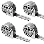 4PCS/Pack Retractable Tape Measure 25 Foot/7.5M Stainless Steel Measuring Tape Double Sided Blade Scale Measurement Steel Power Tape Blade (4)