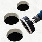 4-1/4 inch Diamond Hole-Saw Bits with Pilot Drill Bit -4-1/4" Diamond Tipped Tile Hole Saws with Guiding Bit Accurate Drilling for Porcelain Tile Ceramic Pottery Granite Stone Glass Bottles 110mm.