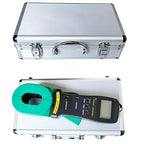 VA100 Professional Digital Clamp Ground Resistance Tester – No Disconnect Earth Testing for Power Systems, Telecom, Gas Stations & Industrial Use 0.01-1000Ω
