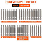 COMOWARE 200Pcs Drill Bit Set & Screwdriver Bit Kit - HSS/CR-V Multi-Purpose Bits in Transparent Storage Case, Impact Driver Accessories for DIY Projects, Home Repairs, Professional Use
