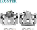 IRONTEK 19B3100+19B3101 Rear Brake Caliper Passenger & Driver Side Caliper Assembly Fit Kia [2006-2001 Optima, 05-10 Sportage], Fit Hyundai [06-08 Sonata, 05-09 Tucson]