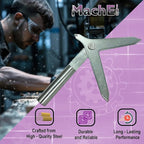 MachEl Round Bar Center Finder 3/8" Shank Tool for Milling Machine