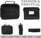 VELVEBAG Mens Toiletry Travel Bag Hanging Toiletry Bag Toiletry Bag Shaving Bag for Men Travel for Cosmetic,Toiletries,Accessories Black
