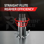 Adjustable Hand Reamer Tool H12 To H16 Sizes - 1-1/16" to 2-7/32" Reaming Tool for Precise Hole Finishing with Carbon Steel Blades - Hand Tools Reamers for Metal & Wood - 26.98mm-56.35 mm