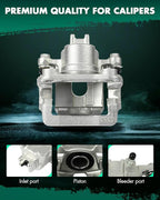 SCITOO Rear Right Brake Caliper With Bracket 19B2674 Compatible For Acura RSX 2002-2006
