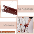 Bates- Caulking Gun, 10:1 Thrust Ratio, Brown, Caulking Tool Gun, Caulk Gun No Drip, Hand Caulking Guns, Silicone Gun, Caulking Gun Tool, No Drip Caulk Gun, Caulk Guns, Caulking Gun Dripless