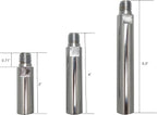 5/8"-11 Angle Grinder Extension Shaft Connecting Rod with Grinder Adjustable Spanner Wrench Flange Nut kit Car Polisher Airway Buff Extender Rotary Extension Kit (3" & 4" & 5.5")