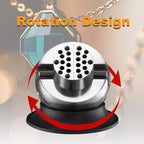 DZQ Ball Vise 3" Engraving Setting Tool 360°Rotation Professional Ball Vise 36PCS Attachment Jewelry Engraving Block Tools Standard Block (Black)