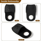 RingSun Thumb Guard Wood Carving Tools, Leather Finger Protector, Handmade Carpenter Working Carving Kit Accessories