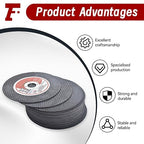 100 Pack 4" x.040 x5/8" Cut Off Wheel - Metal & Stainless Steel Thin Cutting Discs