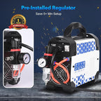 Reboot Plasma Cutter, 2025 Upgraded 60Amps Cutter Machine with 120/240V Dual Voltage DC Inverter IGBT 1/2 Inch Clean Cut for Beginners DIY and Small Business Projects